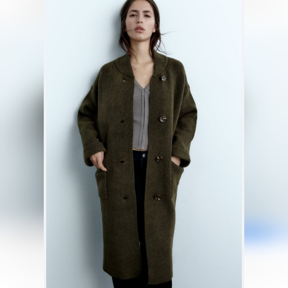 BNWT! Zara knit coat - Picture 11 of 11